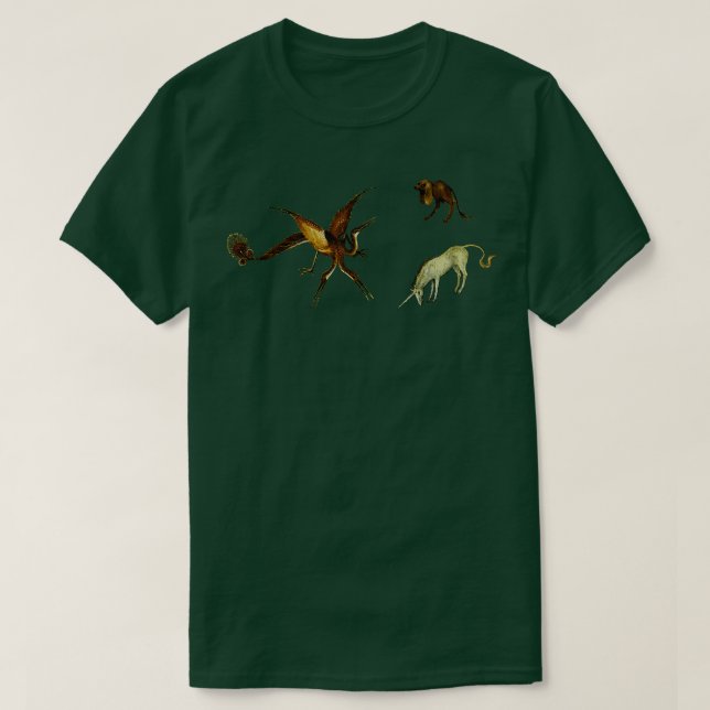 Hieronymus Bosch - Paradies T-Shirt (Design vorne)