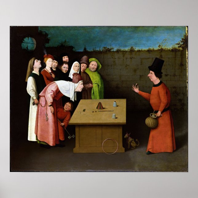 Hieronymus Bosch The Conjurer Poster (Vorne)
