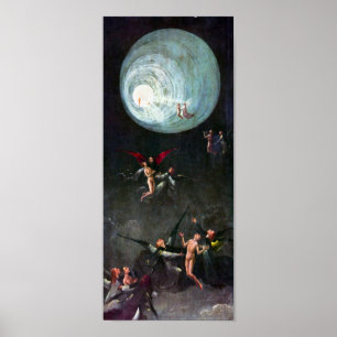 Hieronymus Bosch-The Flug zum Himmel Poster