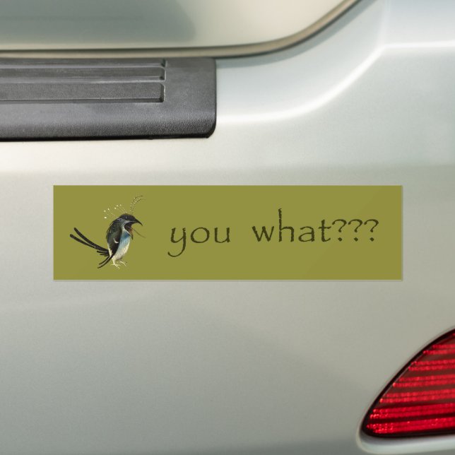 Hieronymus Bosch's Bird Bumper Sticker Autoaufkleber (Auf Auto)