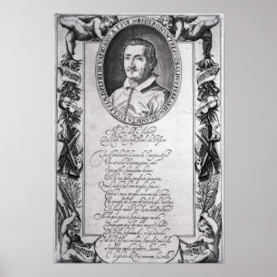 Hieronymus Frescobaldi, engraved by Christian Poster