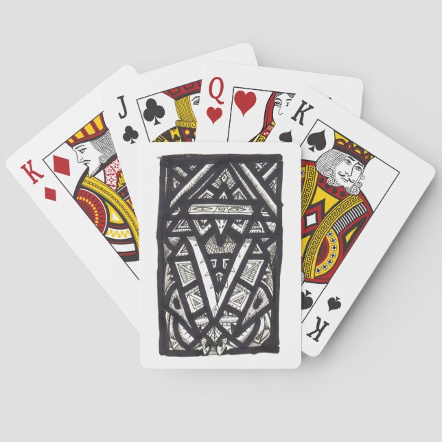 Hierophant von Brian Benson, Spielkarten (Rückseite)