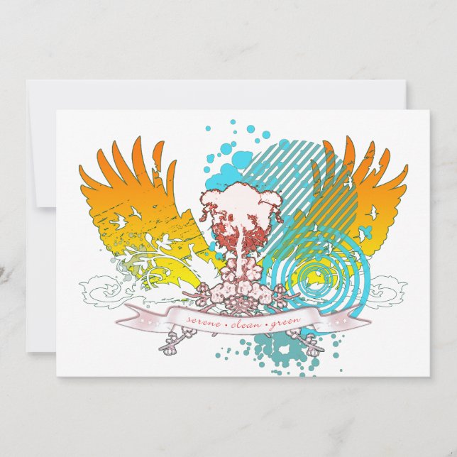 Hifi-Baum Einladung (Vorderseite)