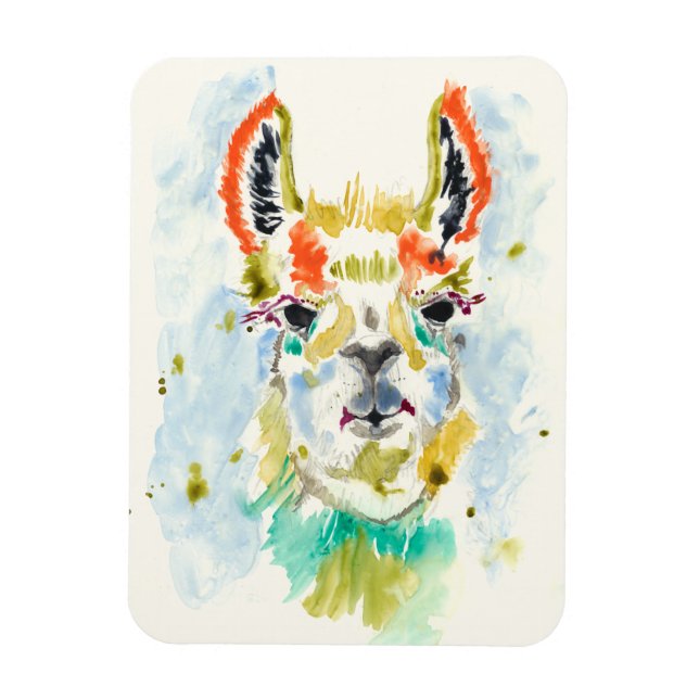 Hifi Llama - Portrait Magnet (Vertikal)