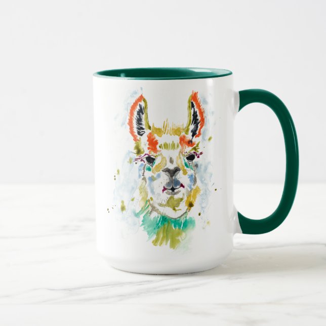 Hifi Llama - Portrait Tasse (Rechts)