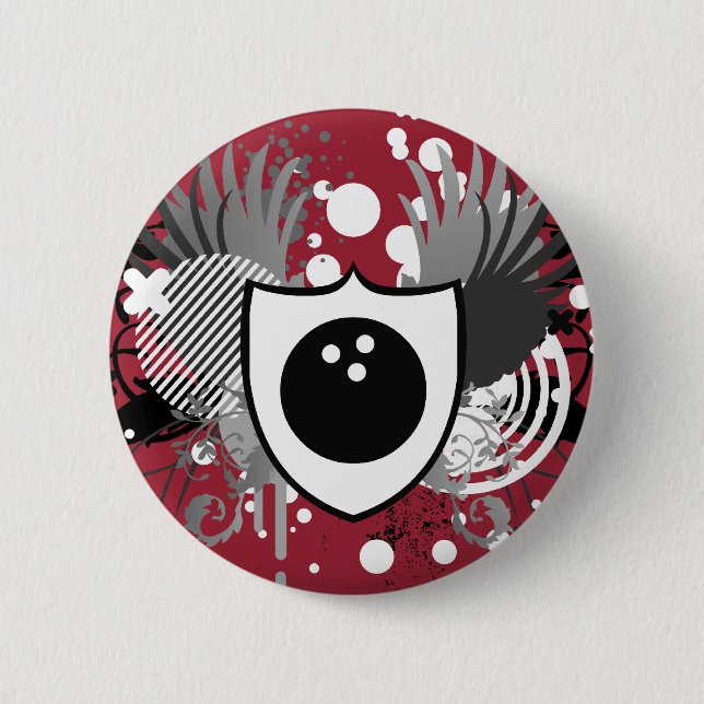 HifiBowling Button (Vorderseite)