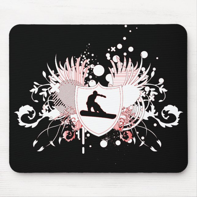 Hifisnowboarding. Mousepad (Vorne)