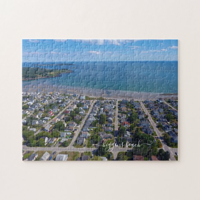 Higgins Beach Fun Atlantic Ocean MainSummer Puzzle (Horizontal)