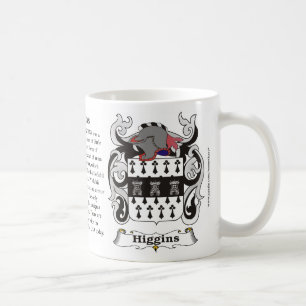 Higgins Familien-Wappen Tasse