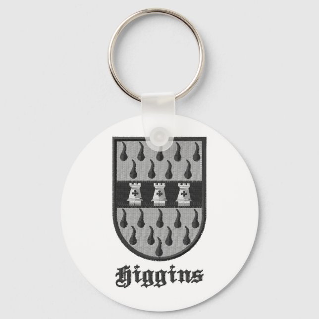 Higgins Irish Clan Schlüsselkette Schlüsselanhänger (Vorderseite)
