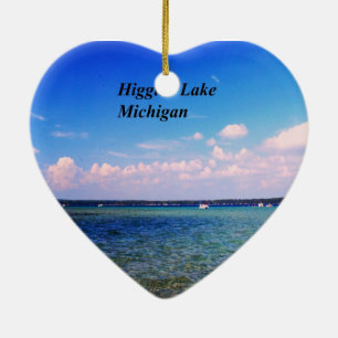 Higgins Michigansee Keramik Ornament