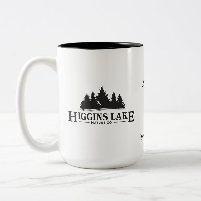 Higgins See-Natur Co. Zweifarbige Tasse (Links)