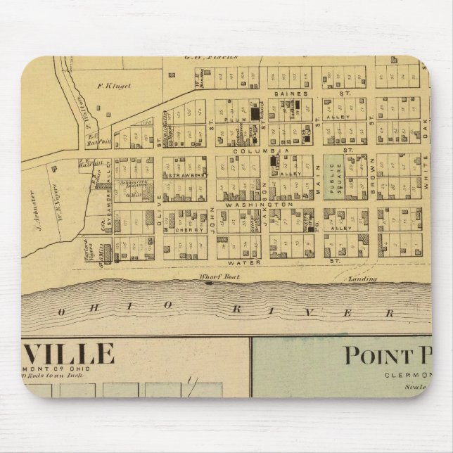 Higginsport, Ohio Mousepad (Vorne)