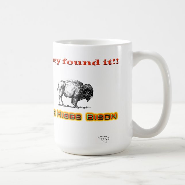 Higgs Bison Kaffeetasse (Rechts)