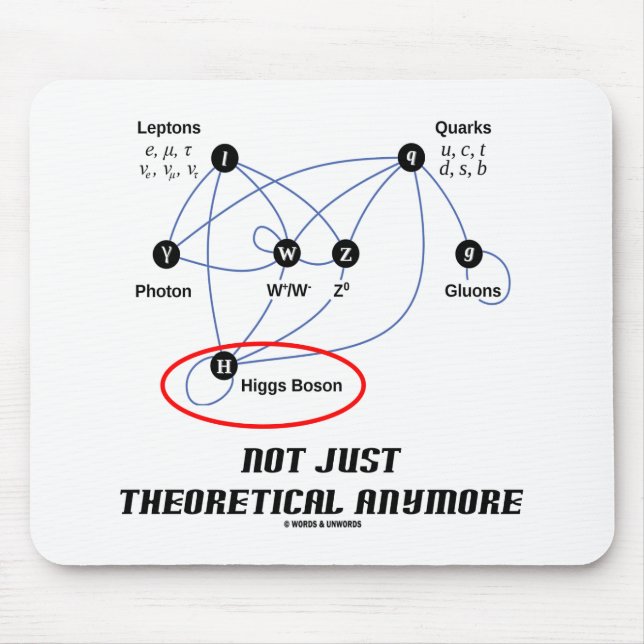Higgs Boson nicht gerade theoretisch mehr Mousepad (Vorne)