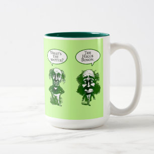 Higgs Boson-Physik-Spaß-Geschenke Zweifarbige Tasse