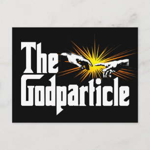 Higgs Boson The Godteilchen - Funny Physical Nerd Postkarte