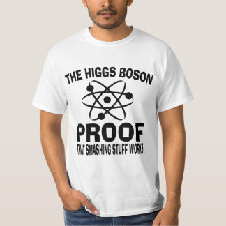 Higgs Boson-überwältigende Material-Arbeiten T-Shirt