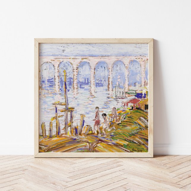 High Bridge Harlem River | George Luks Poster (Von Creator hochgeladen)