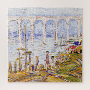 High Bridge Harlem River   George Luks Puzzle