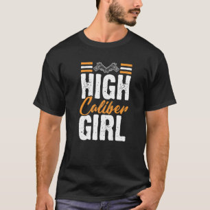High Caliber Girl Women's Gun 2. Änderung Patri T-Shirt