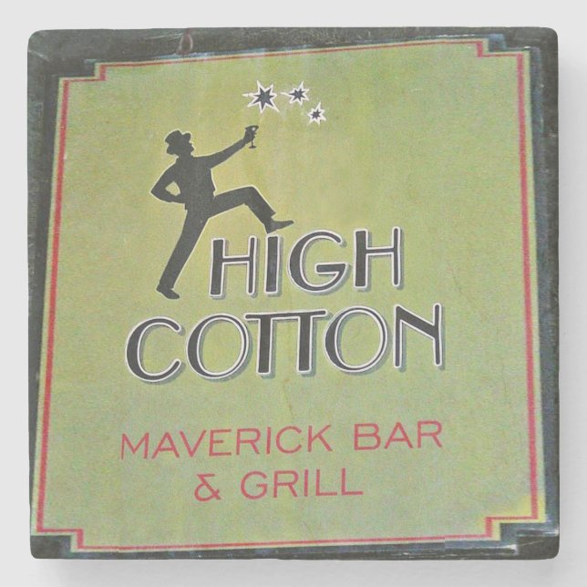High Cotton Restaurant Charleston, SC. Untersetzer (Vorderseite)