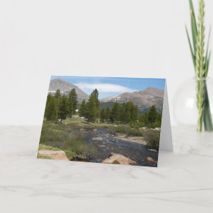 High Country Mountain Stream III im Yosemite Karte