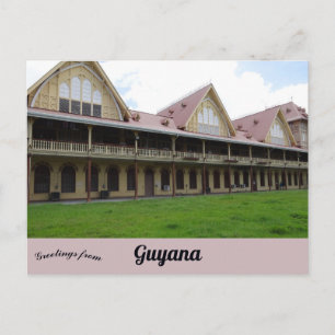 High Court Georgetown Guyana Postkarte