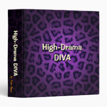 High Drama Diva Binder