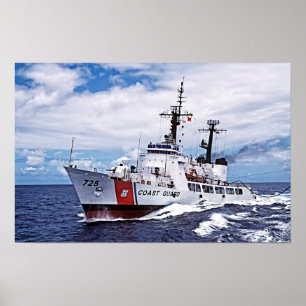 High Endurance Cutter: USCG Jarvis Poster