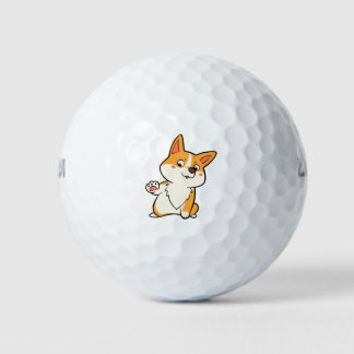 High Five Corgi Golfball