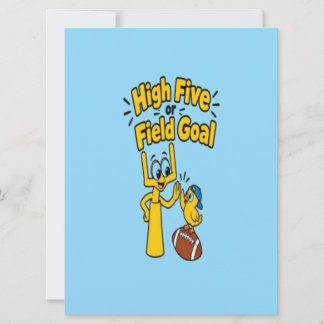 High Five oder Field Goal Cartoon-Kindermode