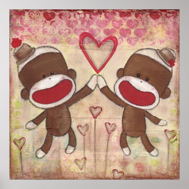 High Five Print Poster (Vorne)