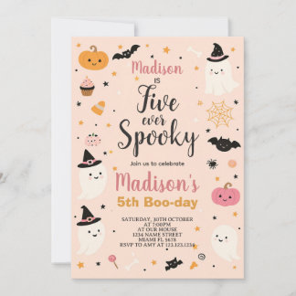 High Five Spookies Kids Halloween Geburtstag Einla Einladung