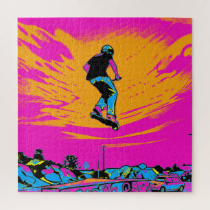High Flier Scooter Fahrer - Stunt Scooter Puzzle