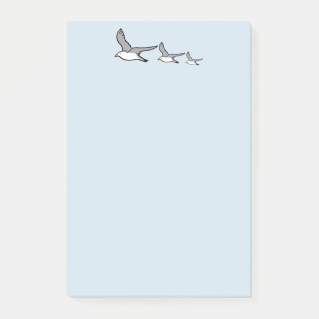 High Flying Birds Design Post-it Klebezettel (Vorderseite)