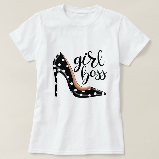 High Heel Girl Boss T-Shirt (Design vorne)