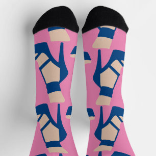 High Heel Schuh Donner_Cove Socken