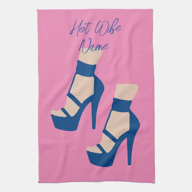 High Heel Shoel Thunder_Cove Geschirrtuch (Vertikal)