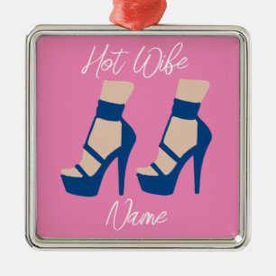 High Heel Shoel Thunder_Cove Ornament Aus Metall