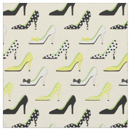 High Heel Yellow Chic Stoff