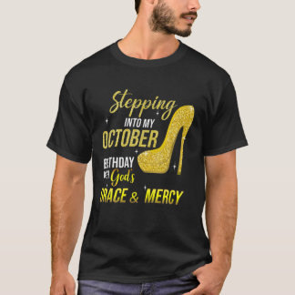 High Heels in meinem Geburtstag im Oktober T-Shirt