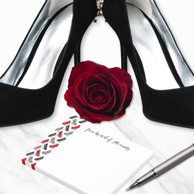High Heels Post-it Klebezettel (Cute personalized Post-it notes for the lady that loves her heels!)