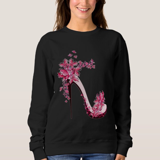 High Heels Princess Wears Sweatshirt (Vorderseite)