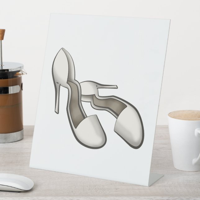 High Heels Sockelschild (In Situ)