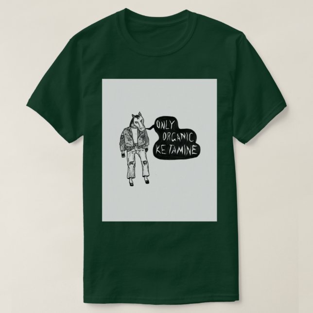 High Horse Ketamin Edition Grafik T-Shirt (Design vorne)