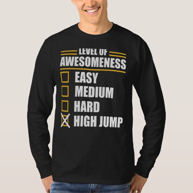 High Jump Athletics T-Shirt (Vorderseite)