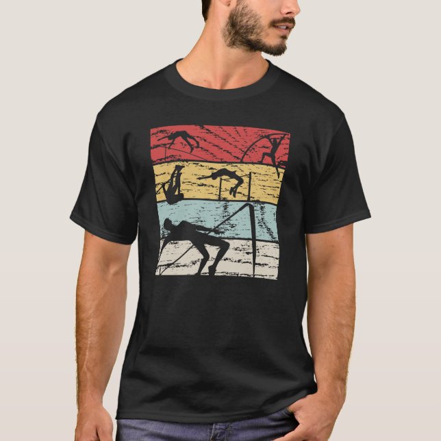 High Jump Retro T-Shirt (Vorderseite)