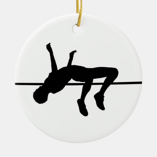 High Jump Track und Field Ornament (Vorne)