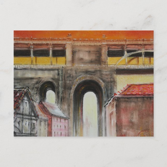 High Level Bridge, England Postcard Postkarte (Vorderseite)